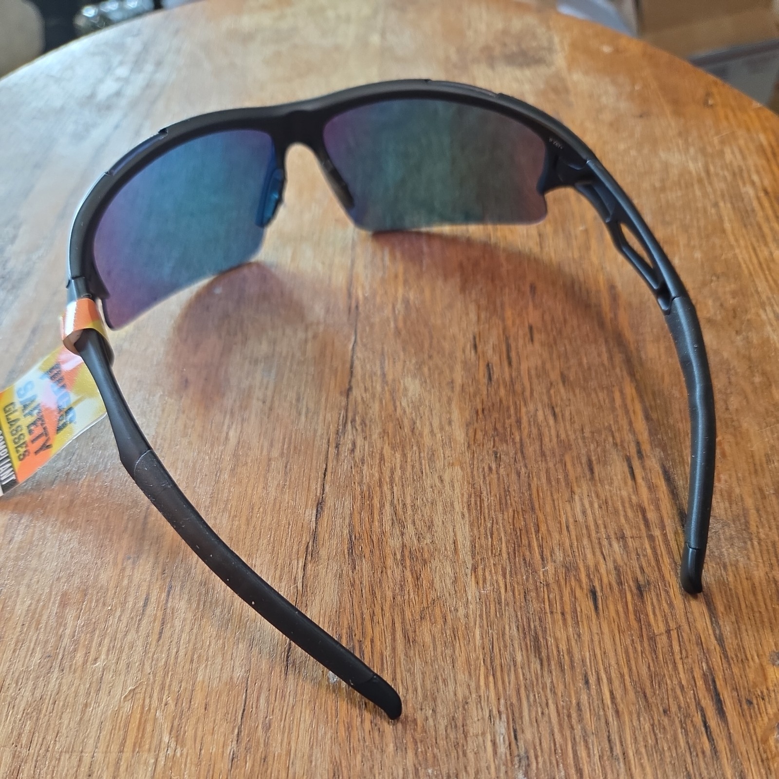 PUGS Indoor/Outdoor Safety Glasses Z87.1 Black Yellow Shatter Resistant
