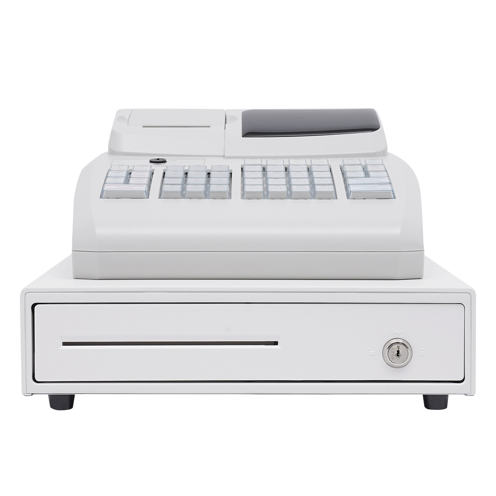 POS Cash Register Electronic Drawer Box LED Display For Restaurant Bills Coins