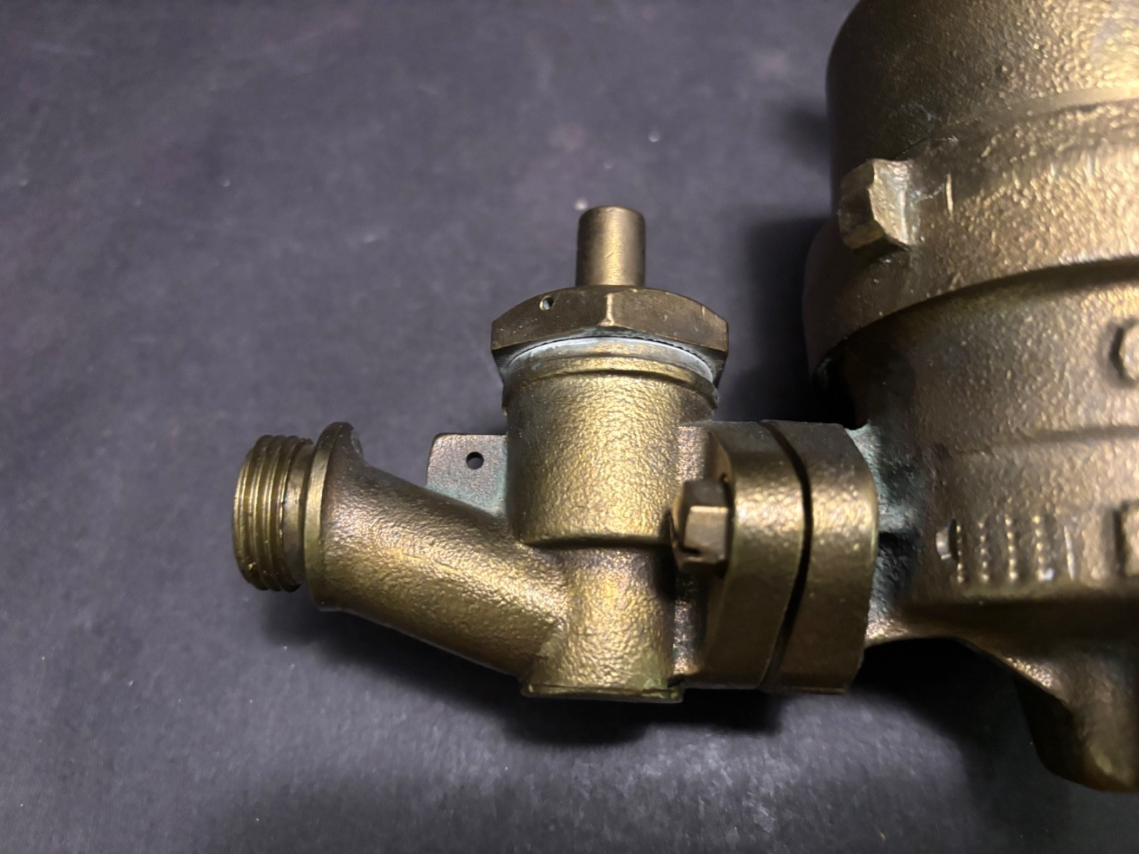Elorriaga Tavira SOLID BRASS WATER METER SanSebastian Spain Industrial Chic 1964