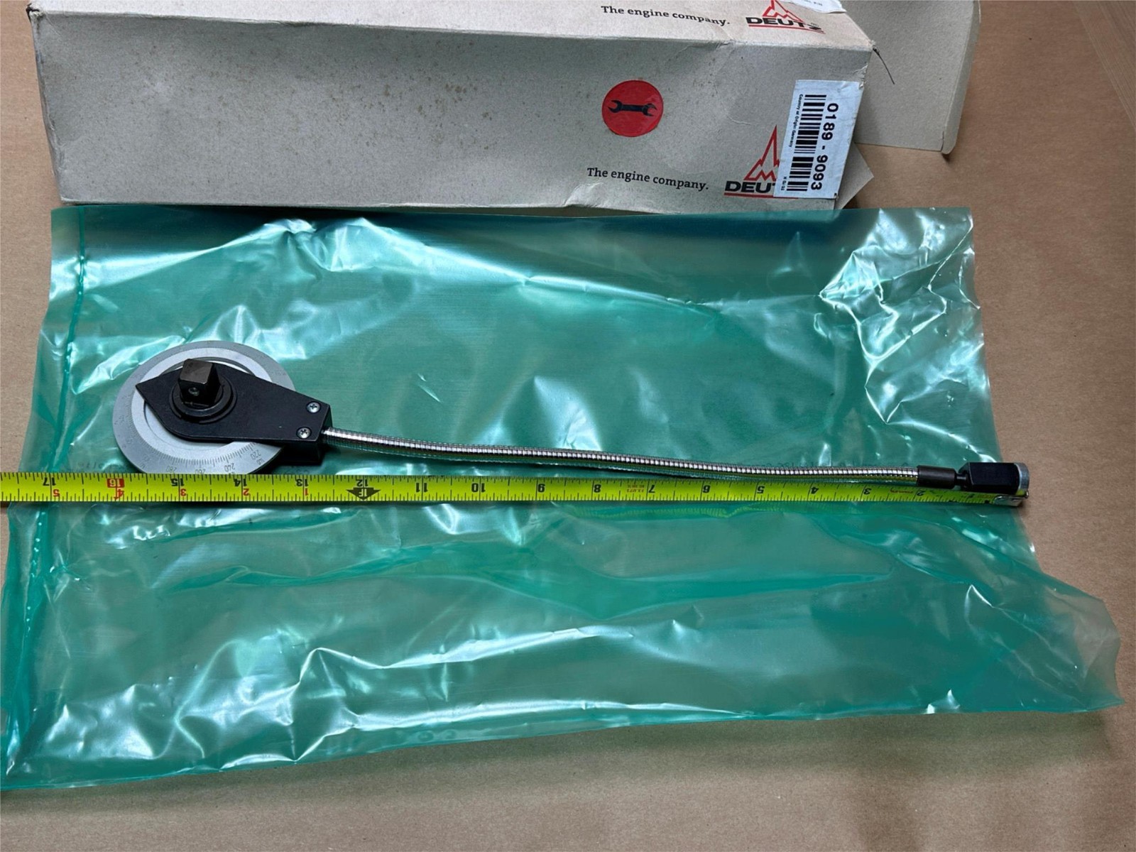 Deutz Stahlwille 0-360º Rotation Angle Measurement Tool 1/2″ Drive TCD12.0 16.0