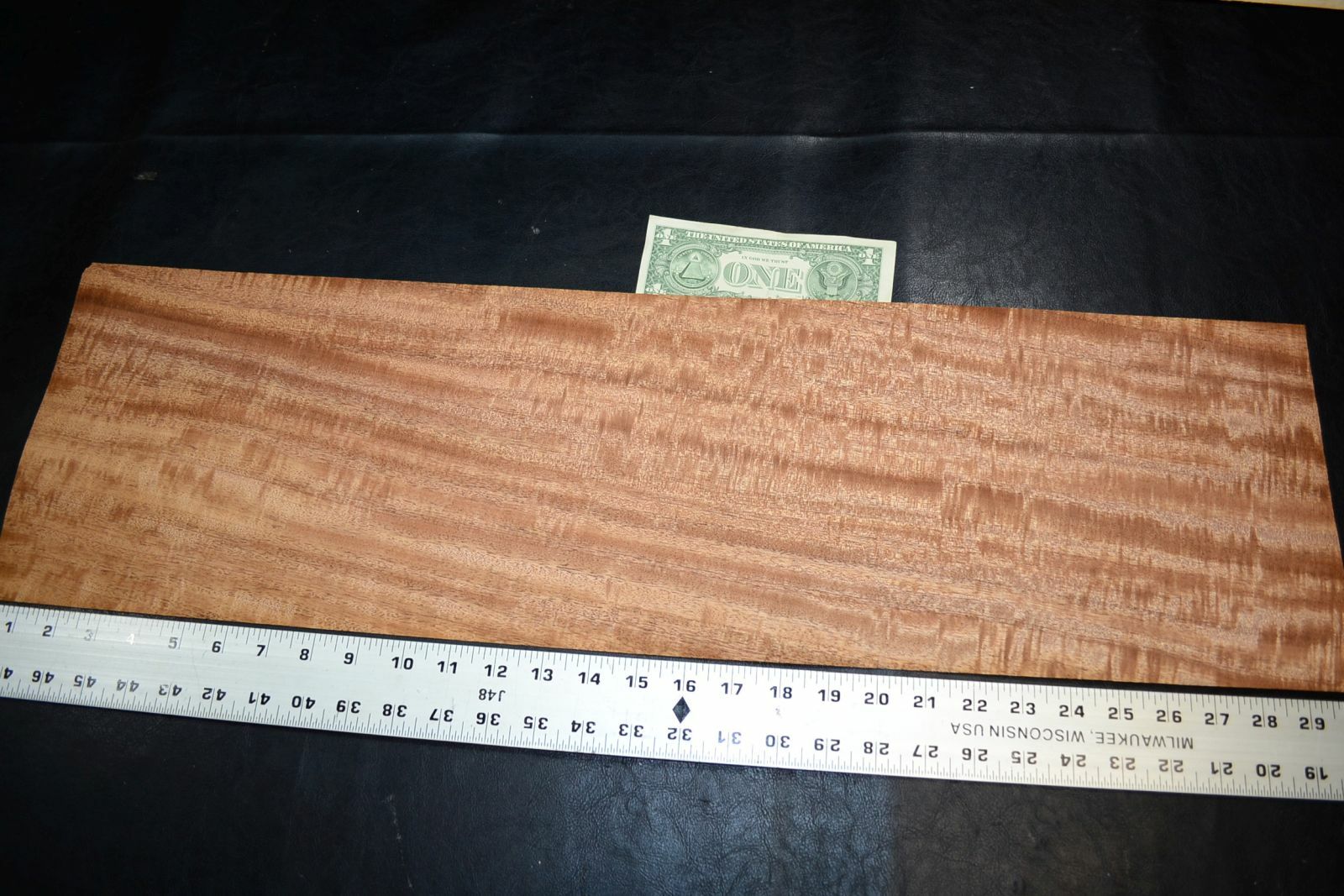 Mahogany Wood Veneer Sheet 8.5 x 29 inches 1/42nd F8630-11