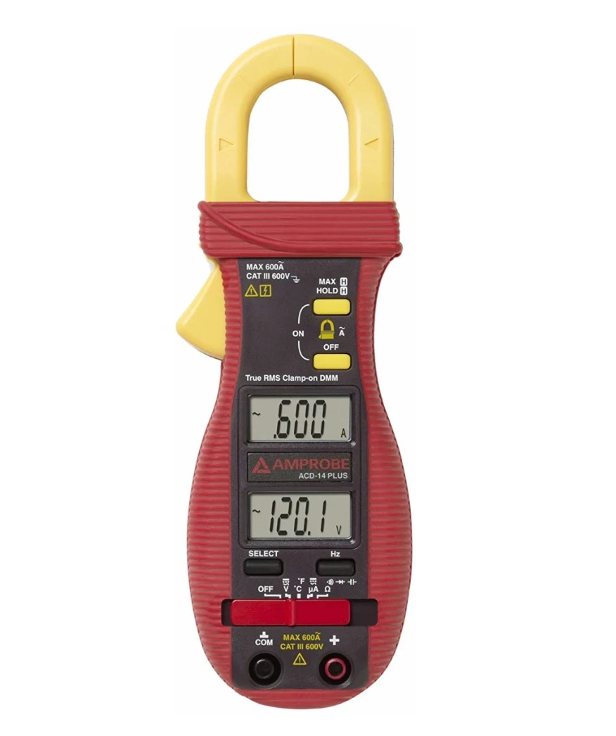 Acd14 Plus Dual Display Digital Clamp Multimeter With Temperature ACD-14 NIP