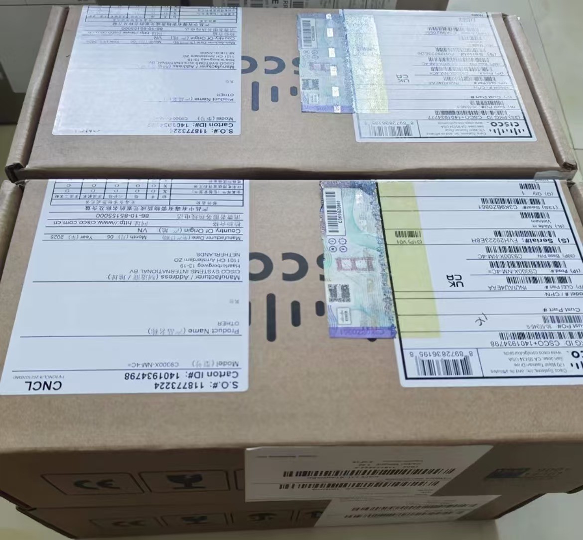 New Cisco C9300X-NM-4C Network Module C9300X-NM-4C new in box