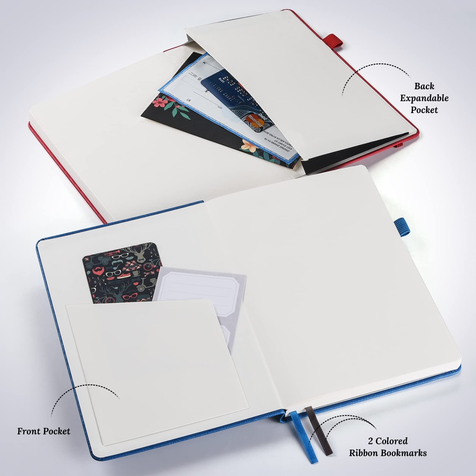 Dotted Journal Notebook, 7 Pack Leather Bullet Dot Grid Journal for Women Men…