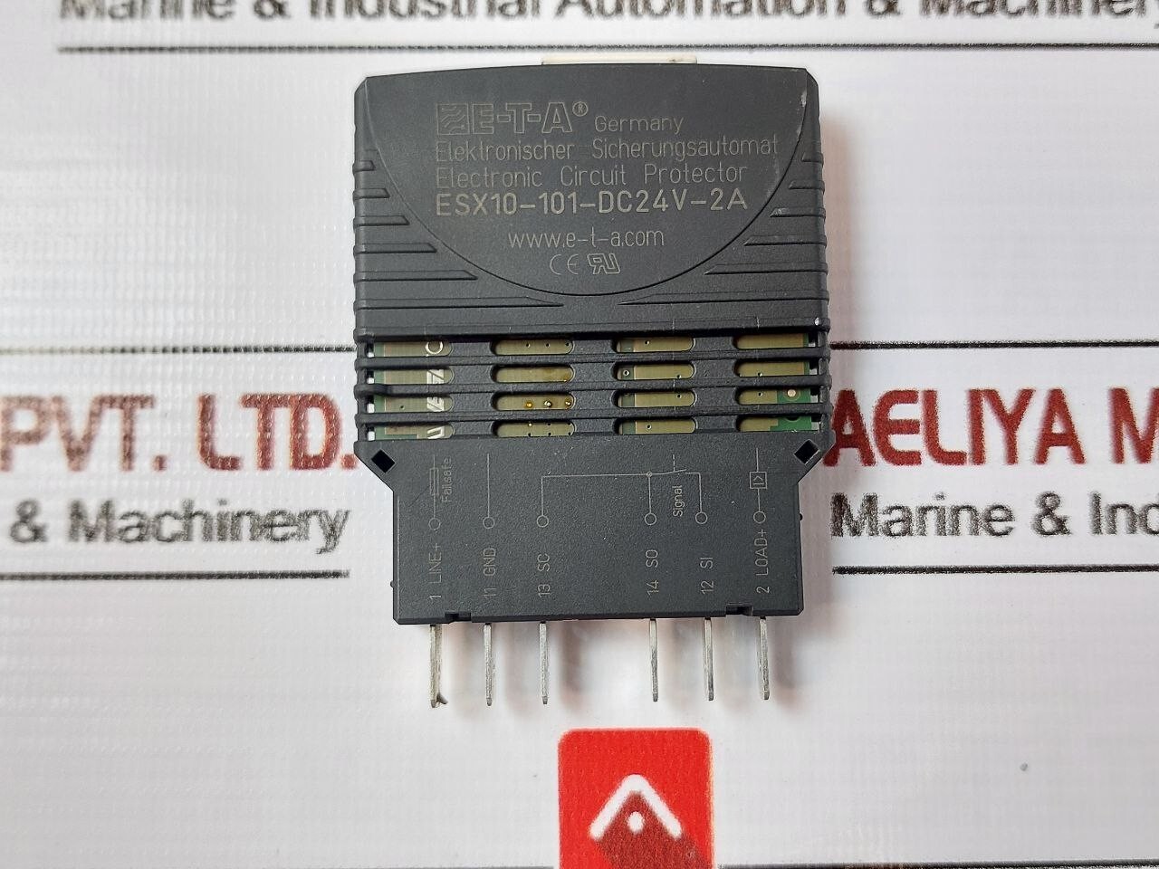 ETA ESX10-101-DC24V-6A/4A/2A Electronic Circuit Protector with Module 17 Plus