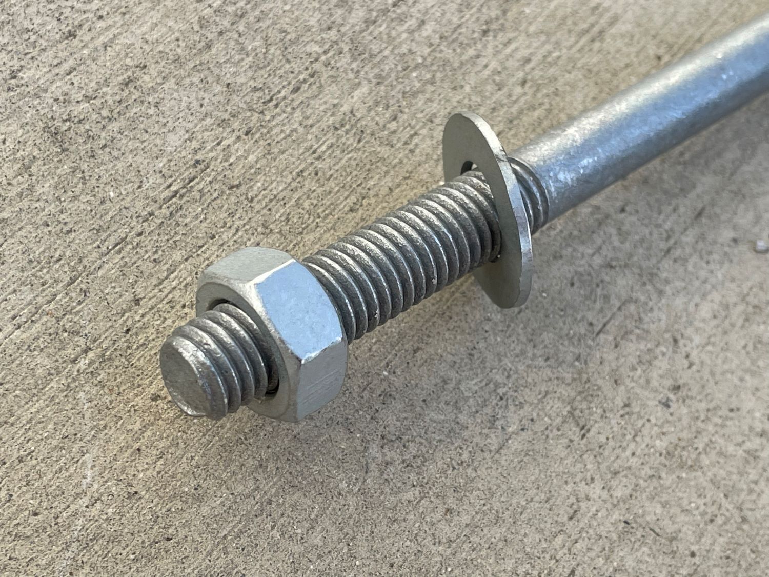 Sandbaggy 1/2″ x 8″ Threaded Concrete Anchor L-Bolts – Hot Dipped Galvanized