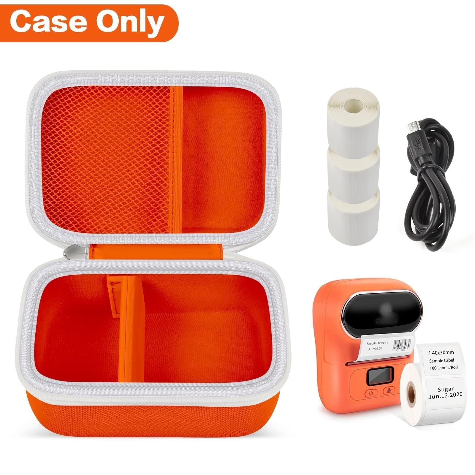 Hard Case for Phomemo M110/M110S Label Maker, Case Only