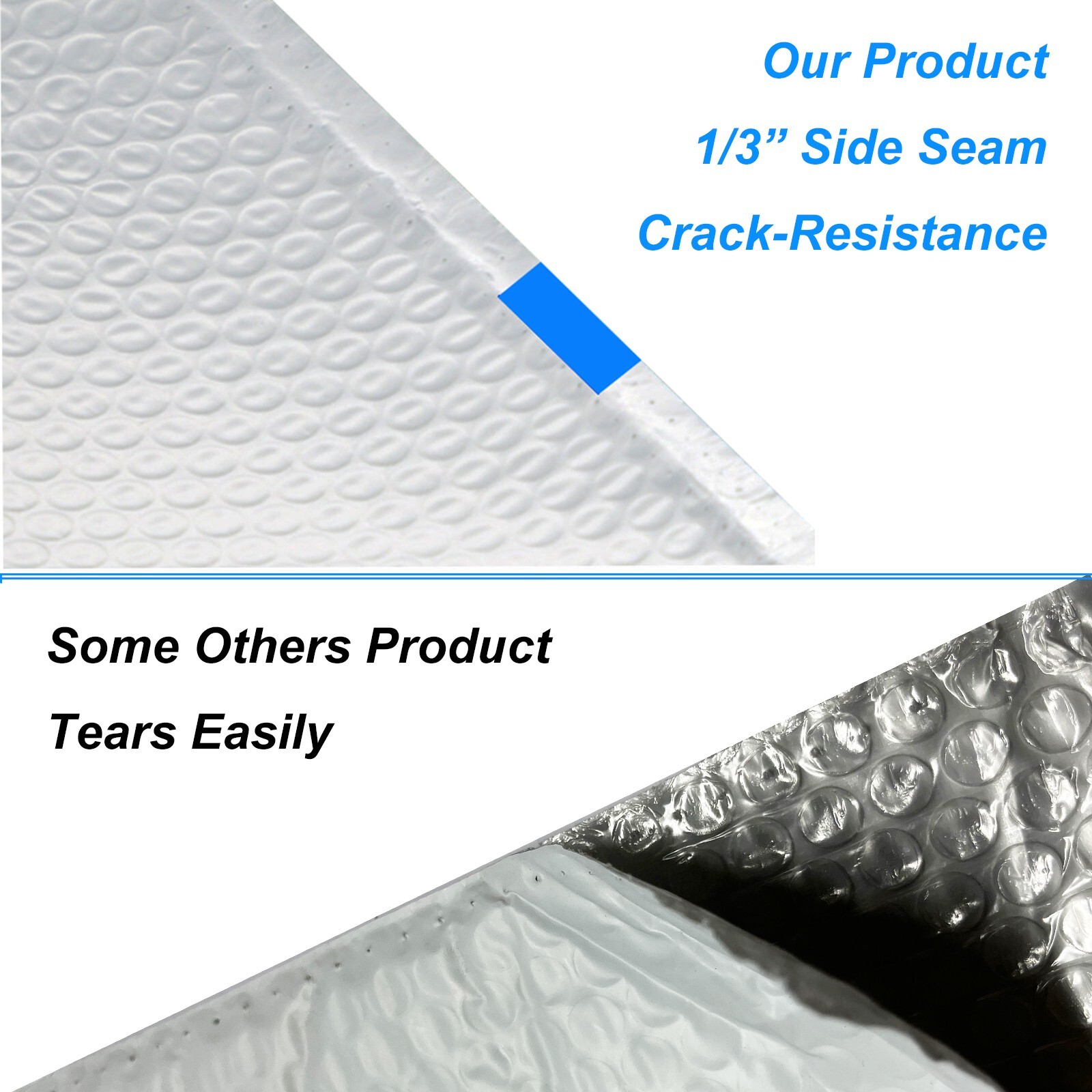 #0 Poly Bubble Lined Padded Mailers Shipping Envelopes Bags 6×10 (6×9″ Useable)