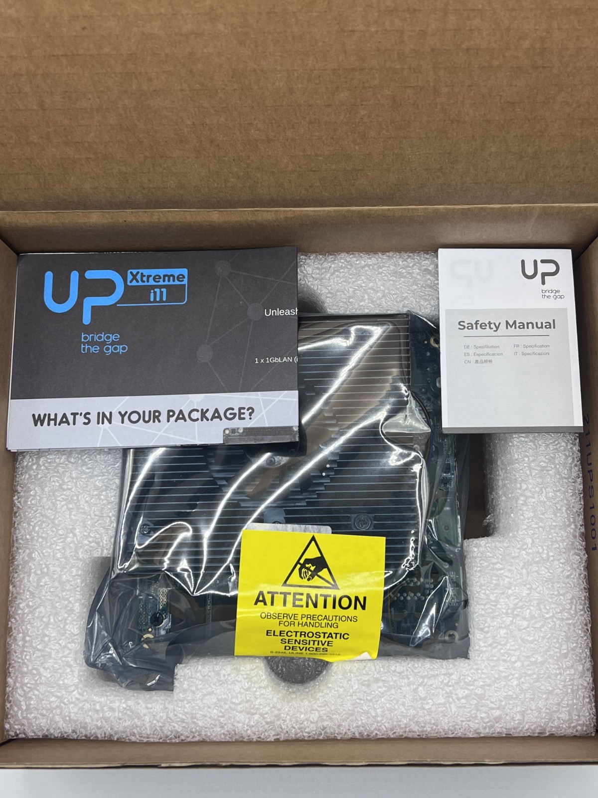 Intel® UP Xtreme 1145GRE Pi or NUC Upgrade Embedded SBC 32GB RAM 512GB SSD Kit