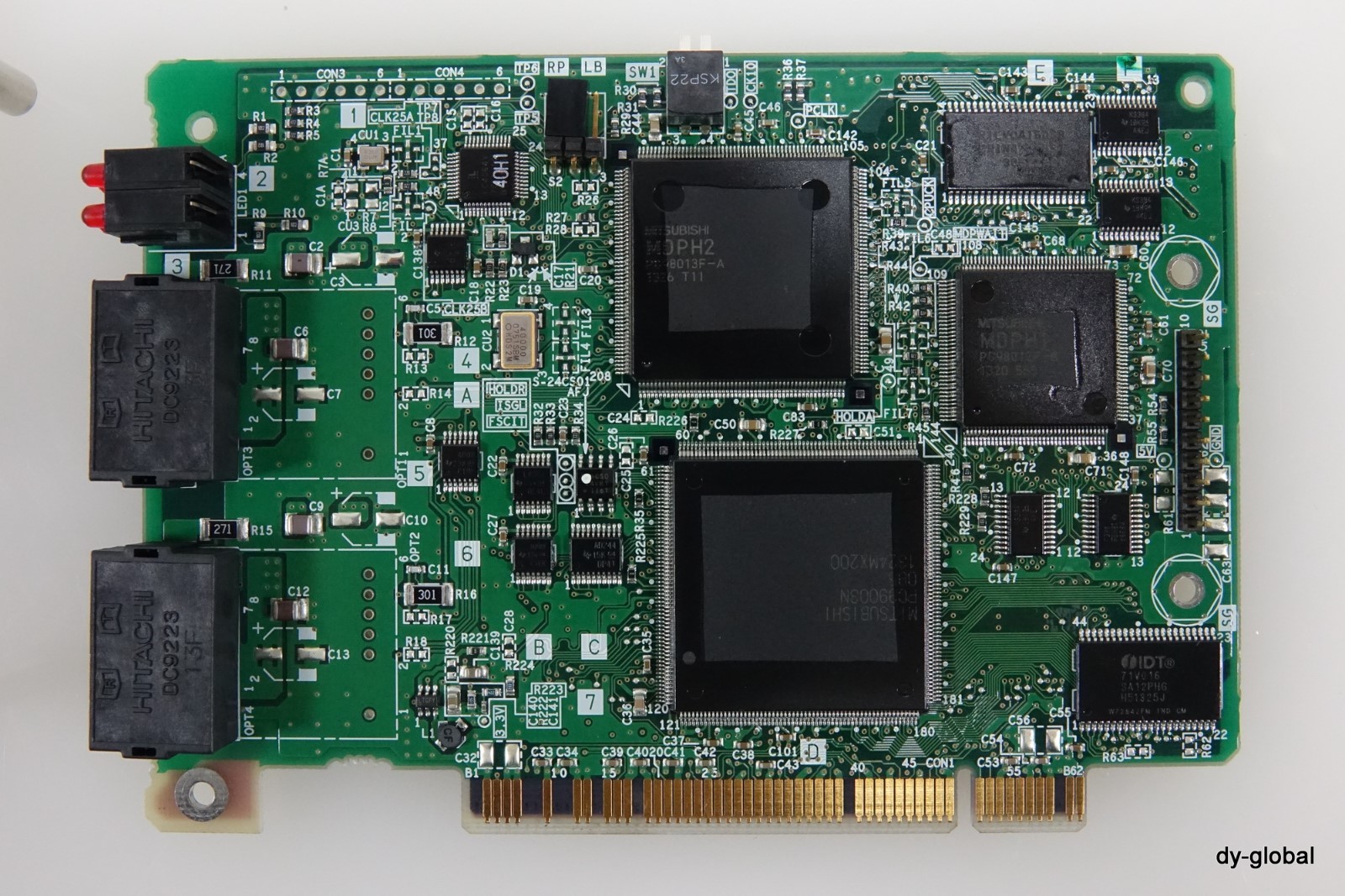 MITSUBISHI Used Q80BD-J71LP21S-25 Q80BD-J71LP21S-25-A PCB-I-E-920=6DX1