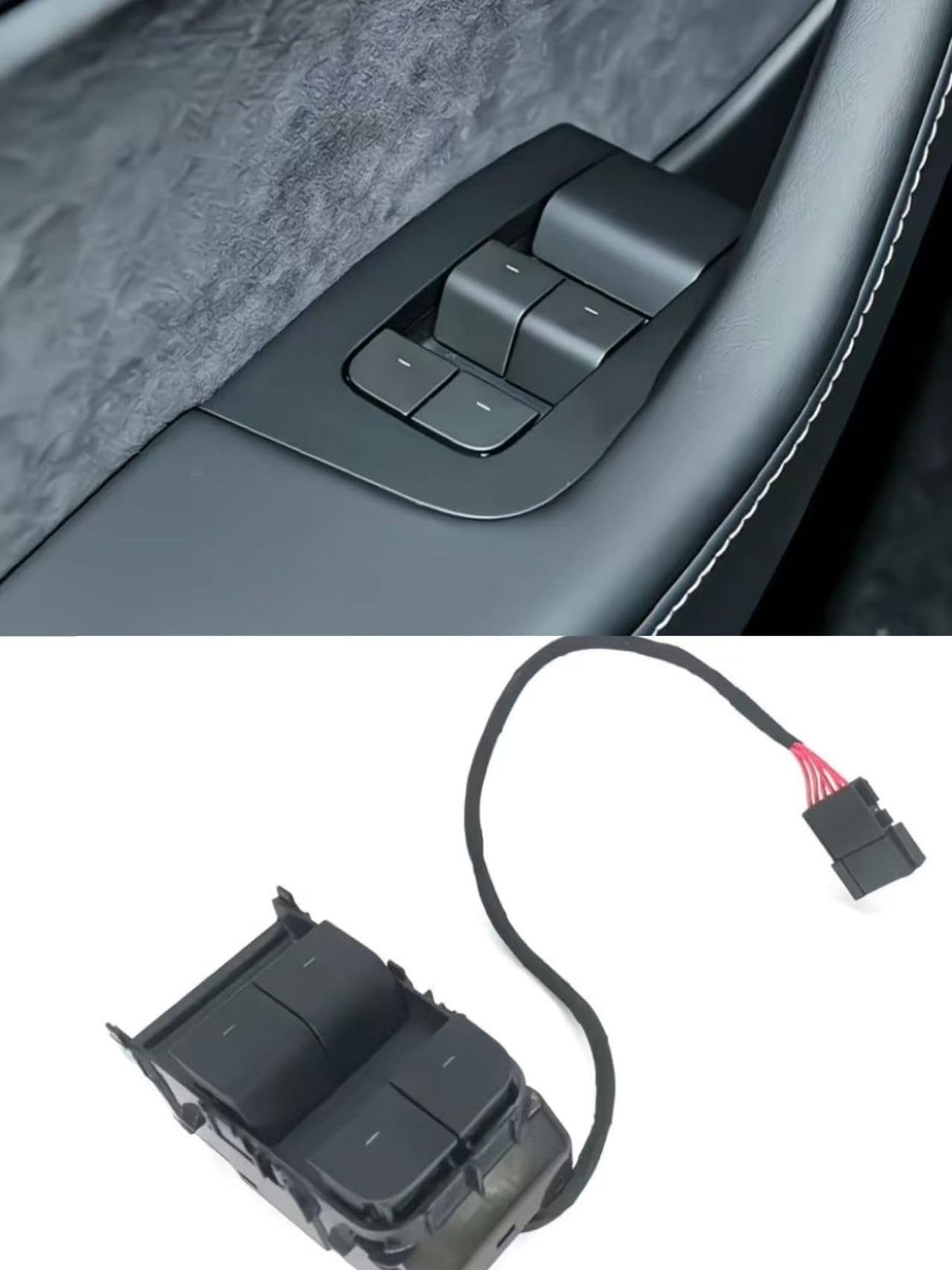 Tesla Model 3/Y Window Switch, Driver Side Power Window Control Switch Button…