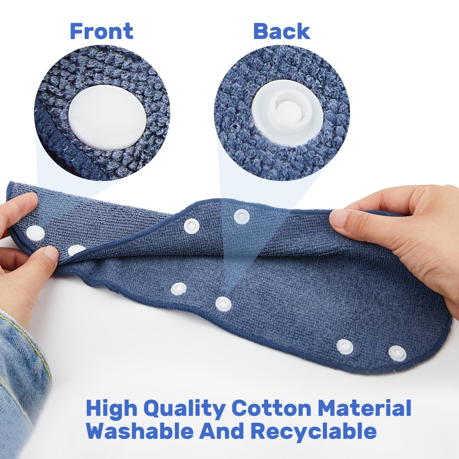 6 Pack Hard Hat Sweatbands Cotton Hard Hat Liners Reusable Washable Absorber