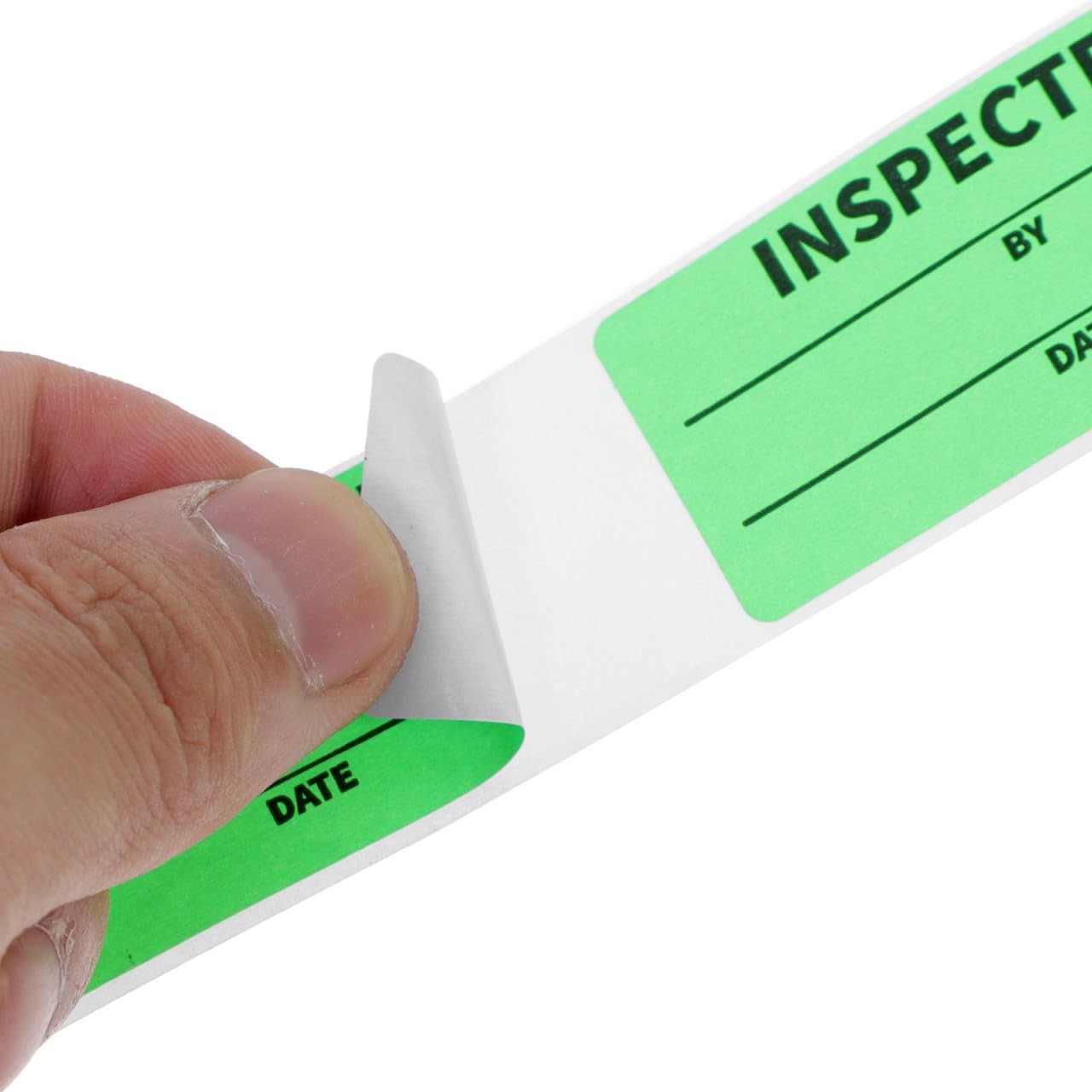 1 Roll 1 X 2.25 Inch Inventory Control Labels 500 Adhesive Inspection Sticker…