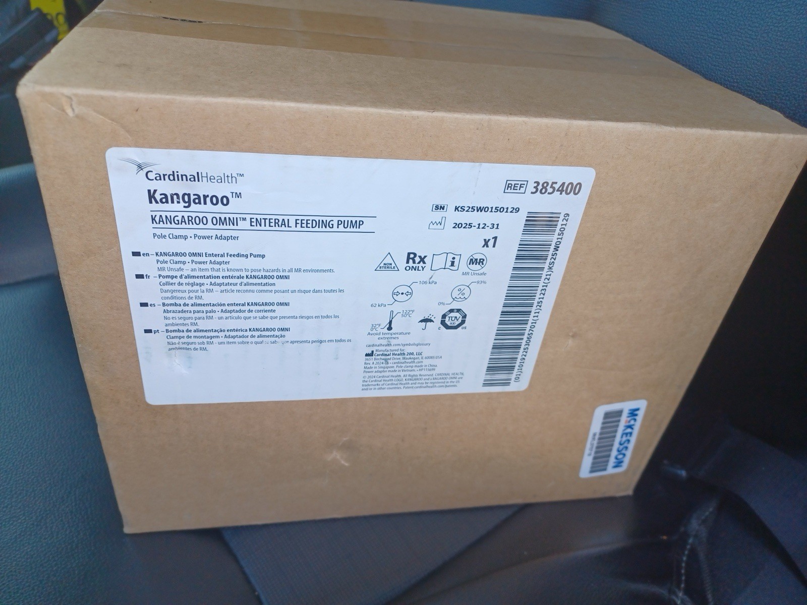 Cardinal Health Kangaroo Omni Enteral Feeding Pump