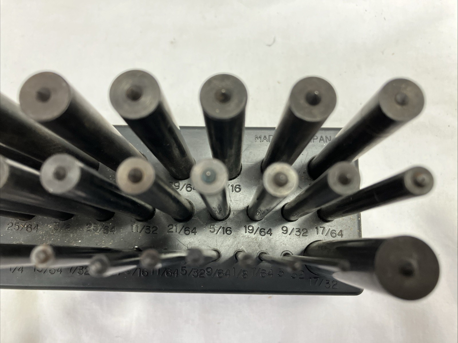 28 Pcs Transfer Punch Set 3/32” To 17/32 Made In Japan