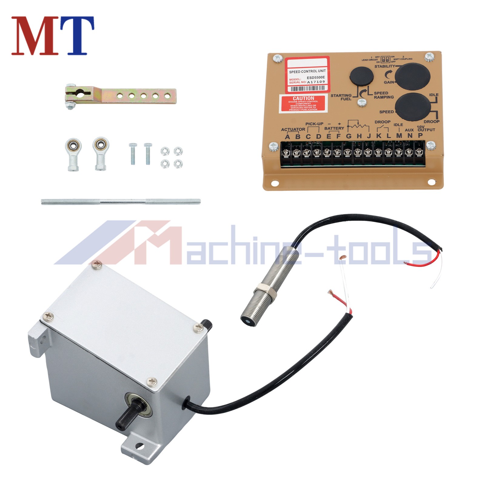 Generator Governor MSP675 ESD5500E ADC120 – 12V Speed Control Unit Actuator