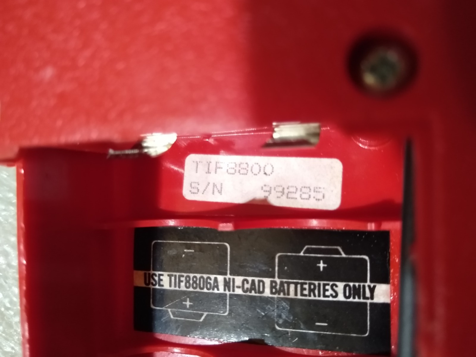 TIF 8800A Combustible Gas Detector w/ Case – No Charger