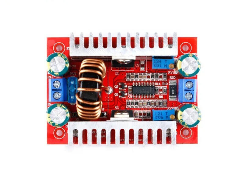DC-DC 400W 15A Step-up Converter,8.5-50V Charger,Constant Current Voltage Module