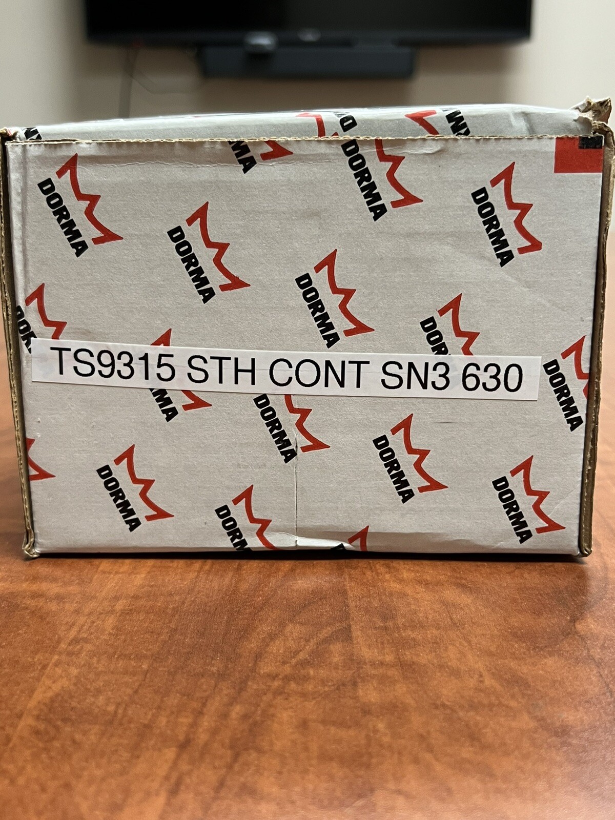 Dorma Commercial Hydraulic Cam Action Door Closer TS9315 STH CONT SN3 630 US32D