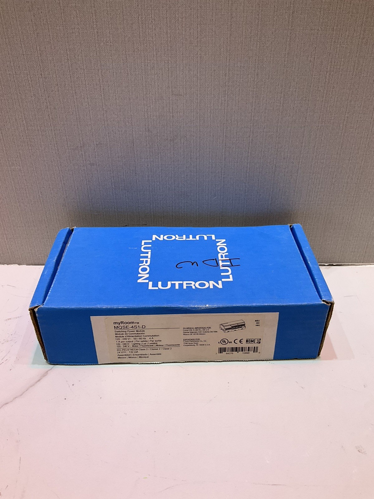 Lutron MQSE-4S1-D 120-240 V -56-60 HZ 4A Switching Power Module