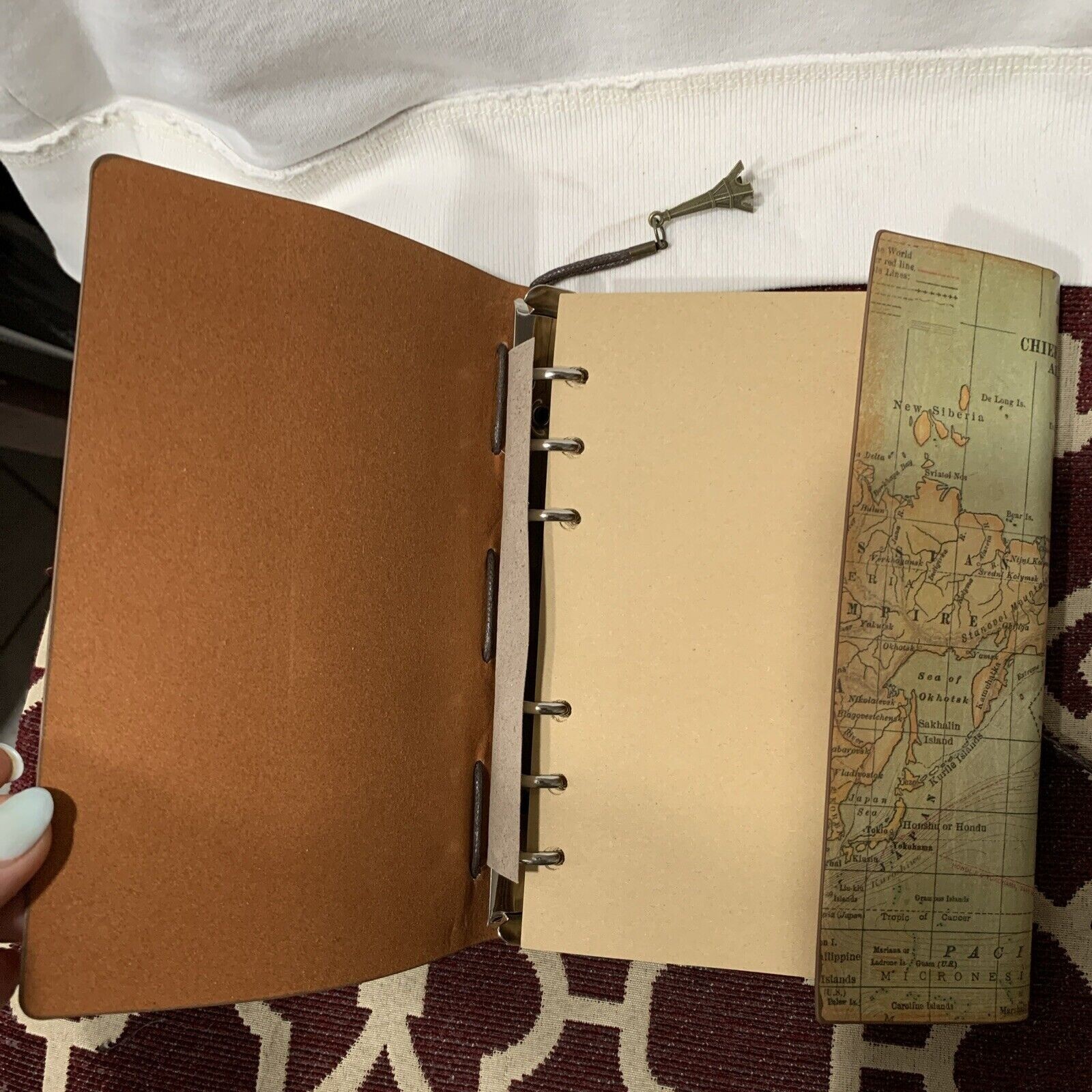Leather Writing Journal Notebook, MALEDEN Vintage Traveler Notebook Sketchbook