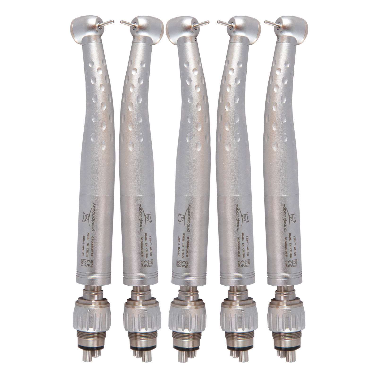 5 Yabang Dental High Speed Handpiece Big Torque with 4 Holes Coupler GD4