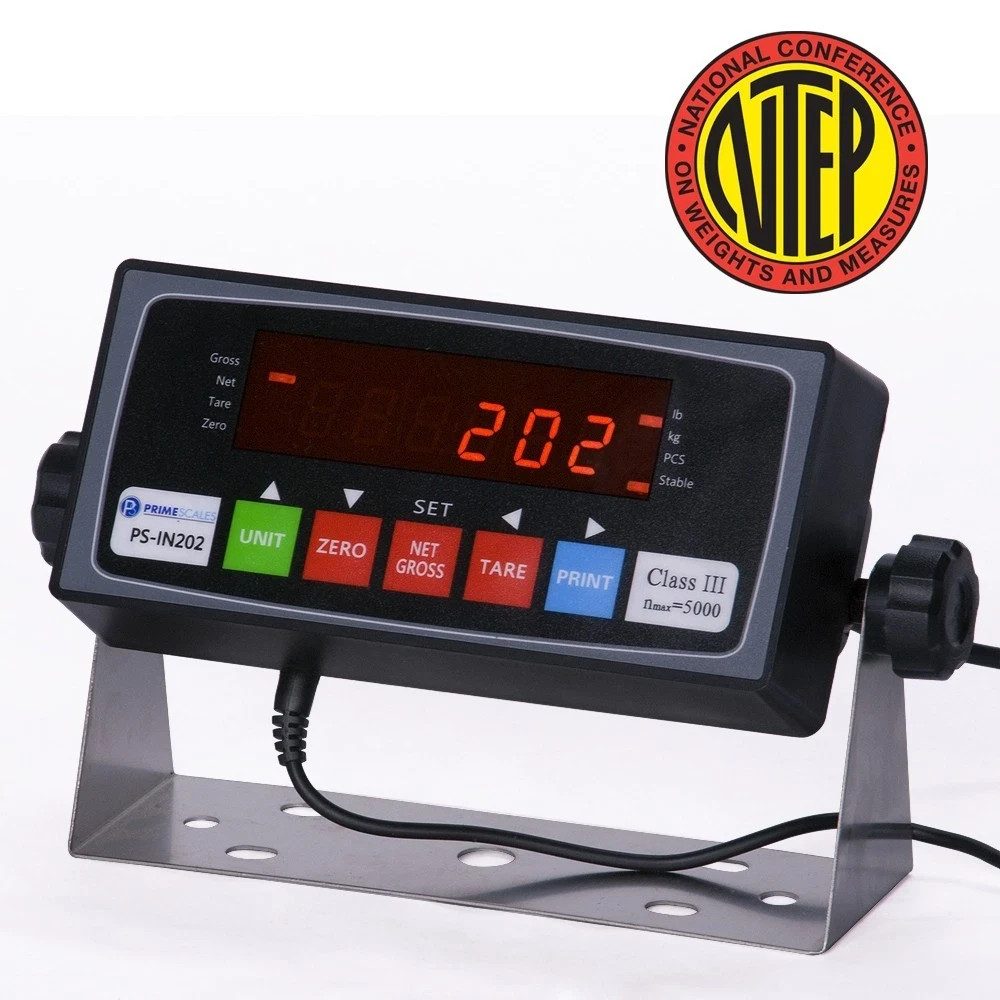 5 Year Warranty 4′ x 4′ Pallet Scale 48″ x 48″ Industrial Floor Scale 5000 lbs