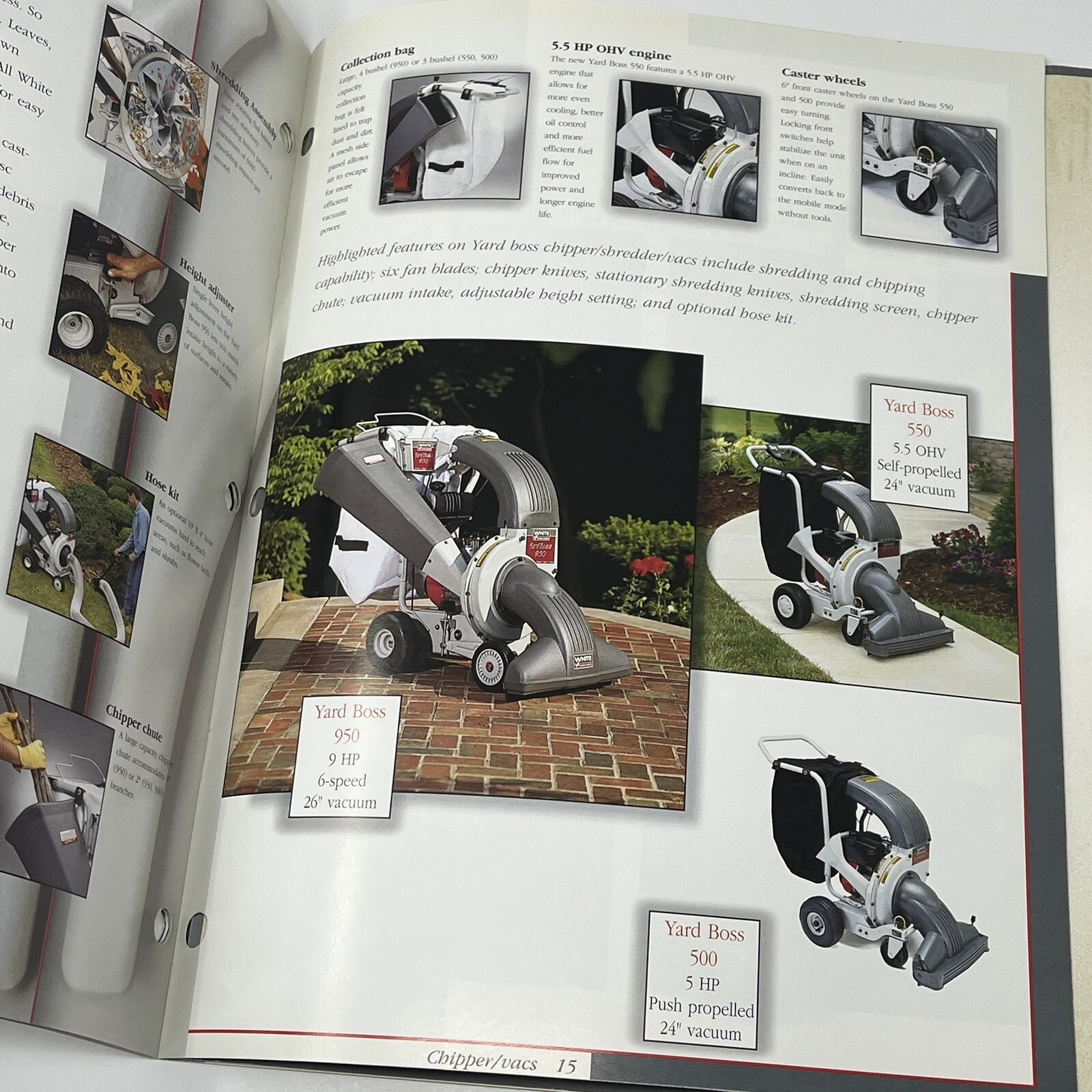 MTD White Yard Garden Mower Edger Tiller Vacs Outdoor Equipment Dealer Catalog