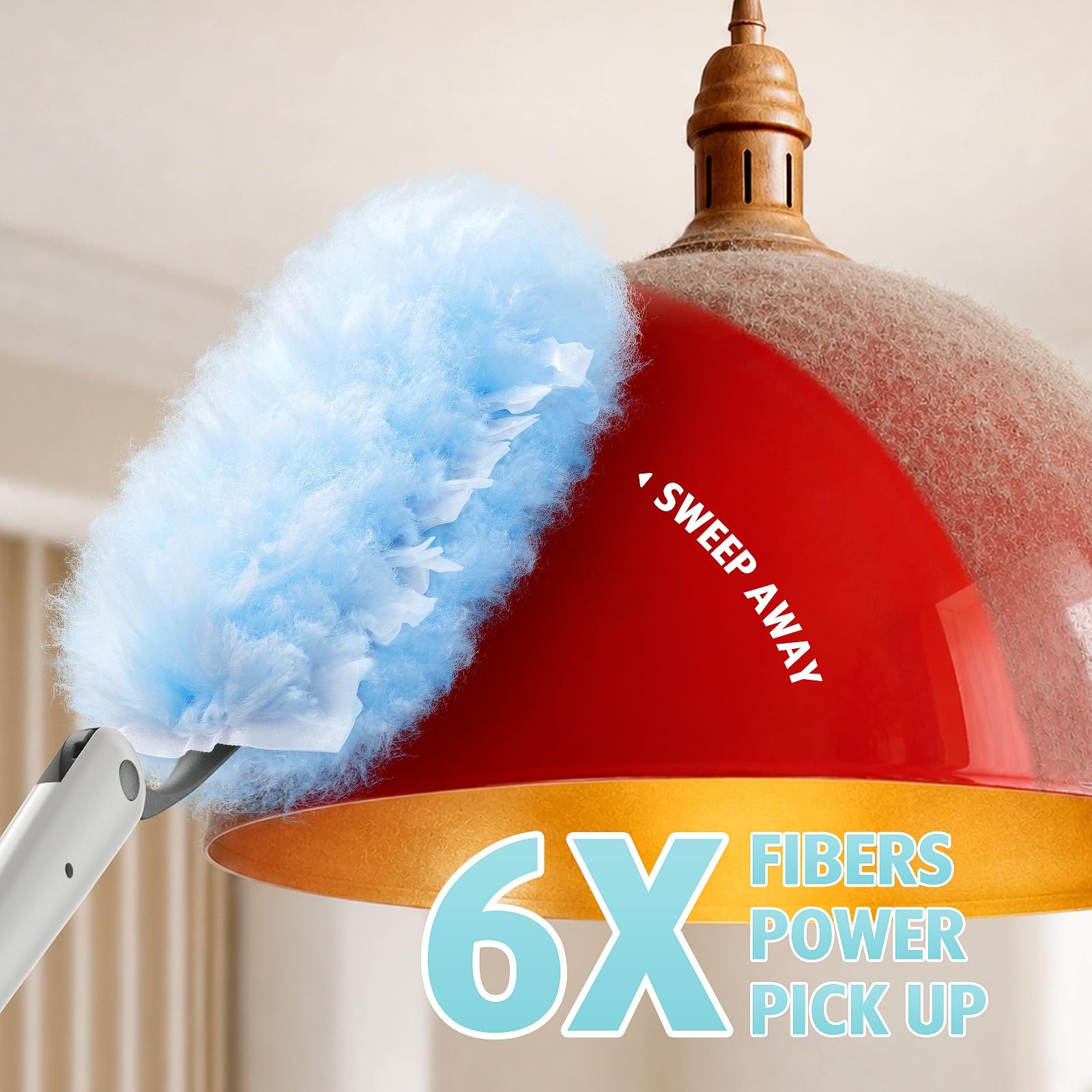 30 Count Duster Kit Refills 1*3 ft Extendable+30 Count, 30 Count+ 1 Handle