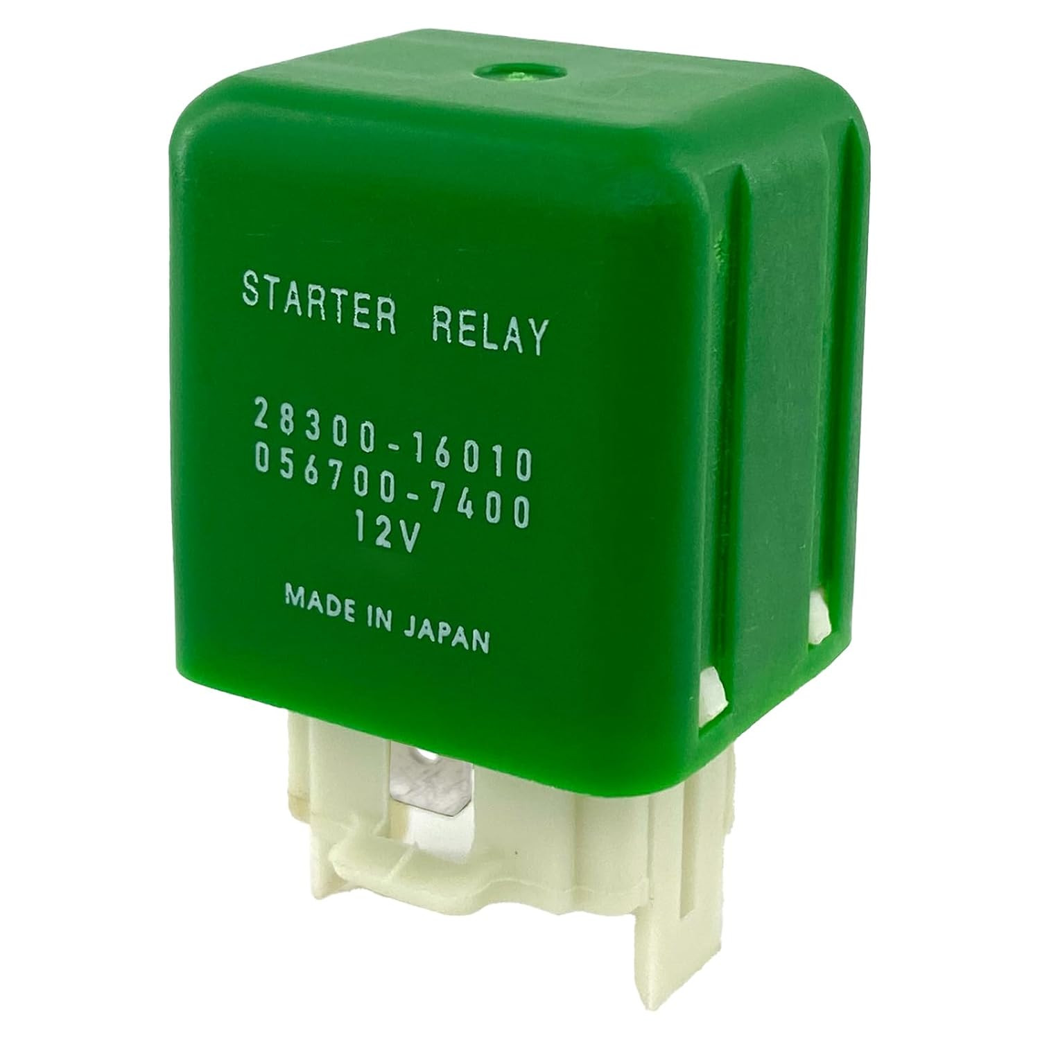 Starter Relay 28300-16010 056700-7400 30A 12VDC SPST 4-Pin Compatible with Toyot