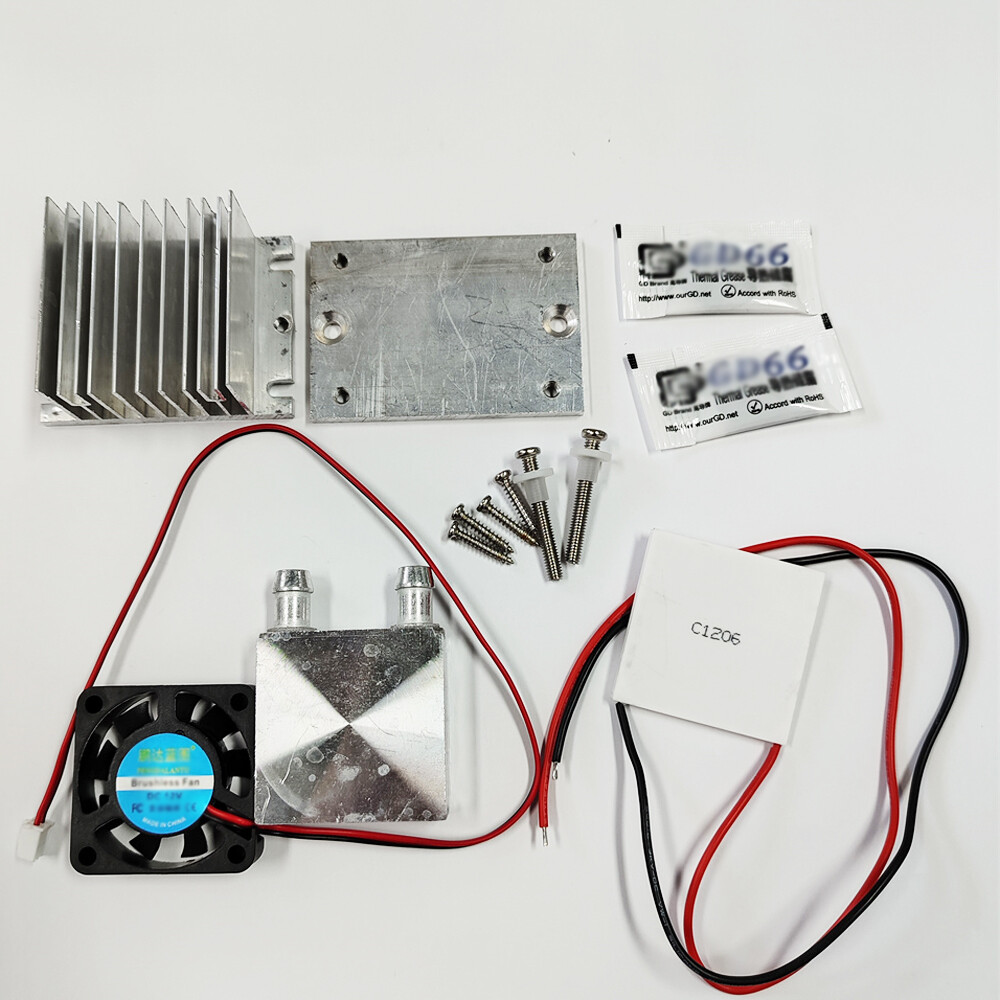 TEC1-12706 Thermoelectric Peltier Module Water Cooler Cooling System Kit DIY