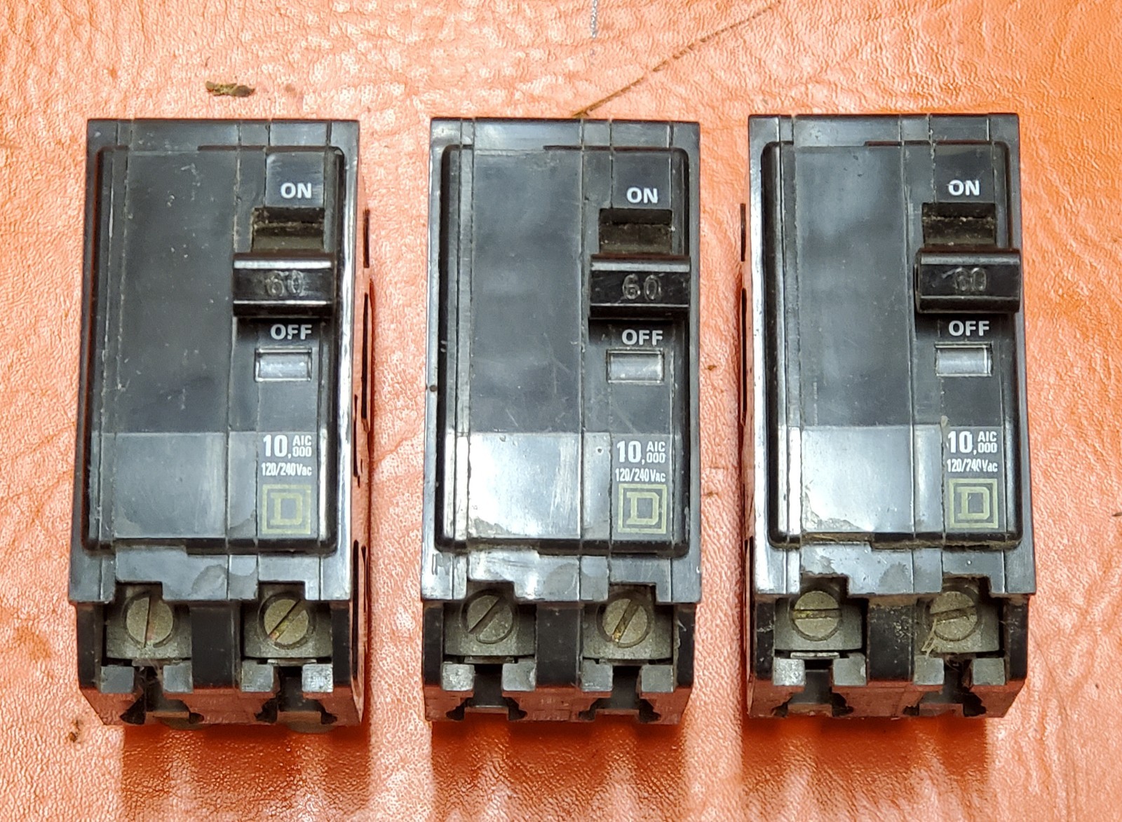 Square D QO260 60 Amp 2-pole 120/240VAC Circuit Breaker – Very NICE