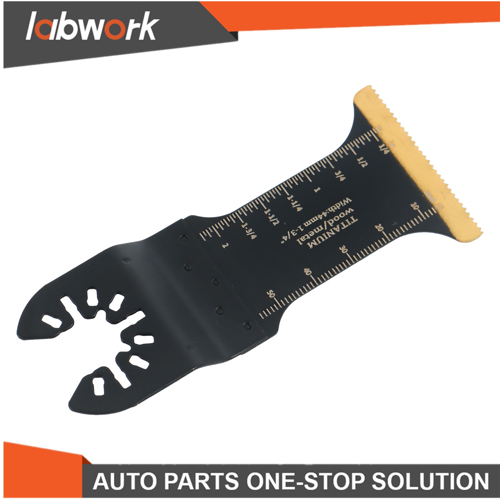 Labwork 12Pcs Titanium Oscillating Saw Blades Multi Tool Blade for Metal Plastic