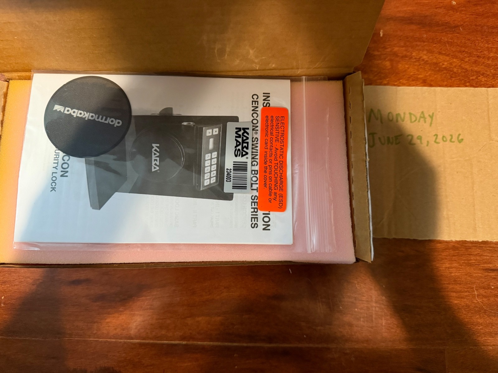 Cencon High security Electronic Lock Type 1 (Swingbolt series)