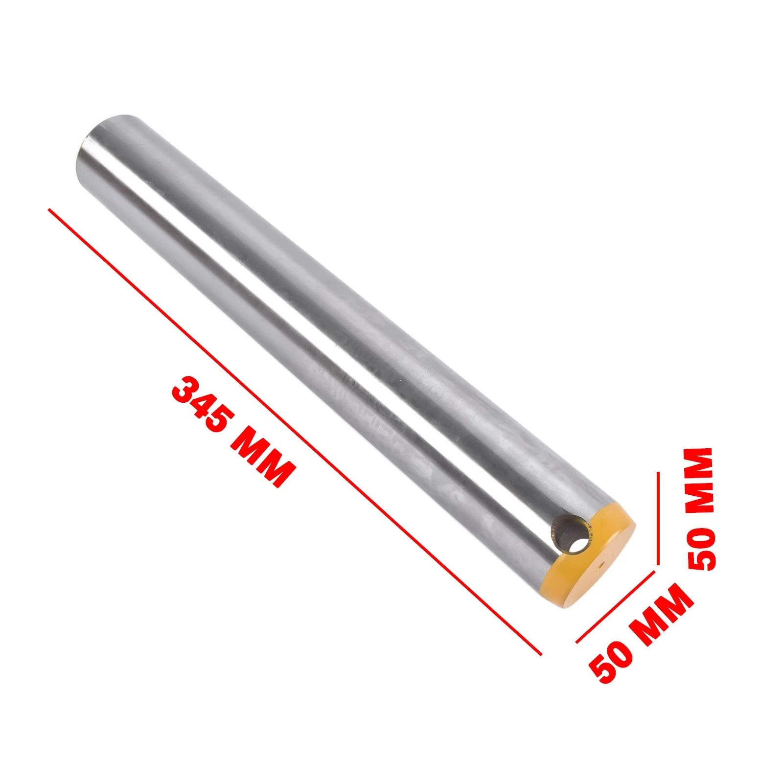 50mm x 345mm Excavator Bucket Pin for CAT Komatsu Hitachi Bucket Linkage Systems