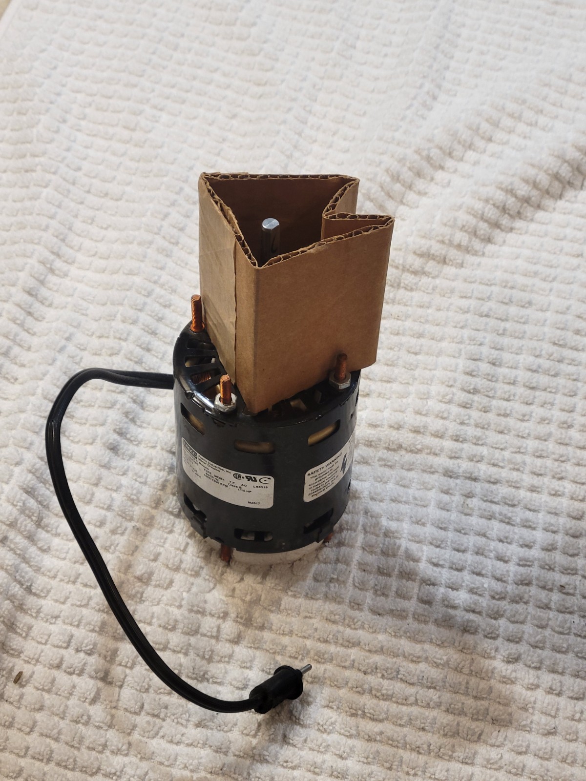 Fasco D1126 Motor New Open Box. S58-486 1/15HP 1550-1300RPM. Free Shipping