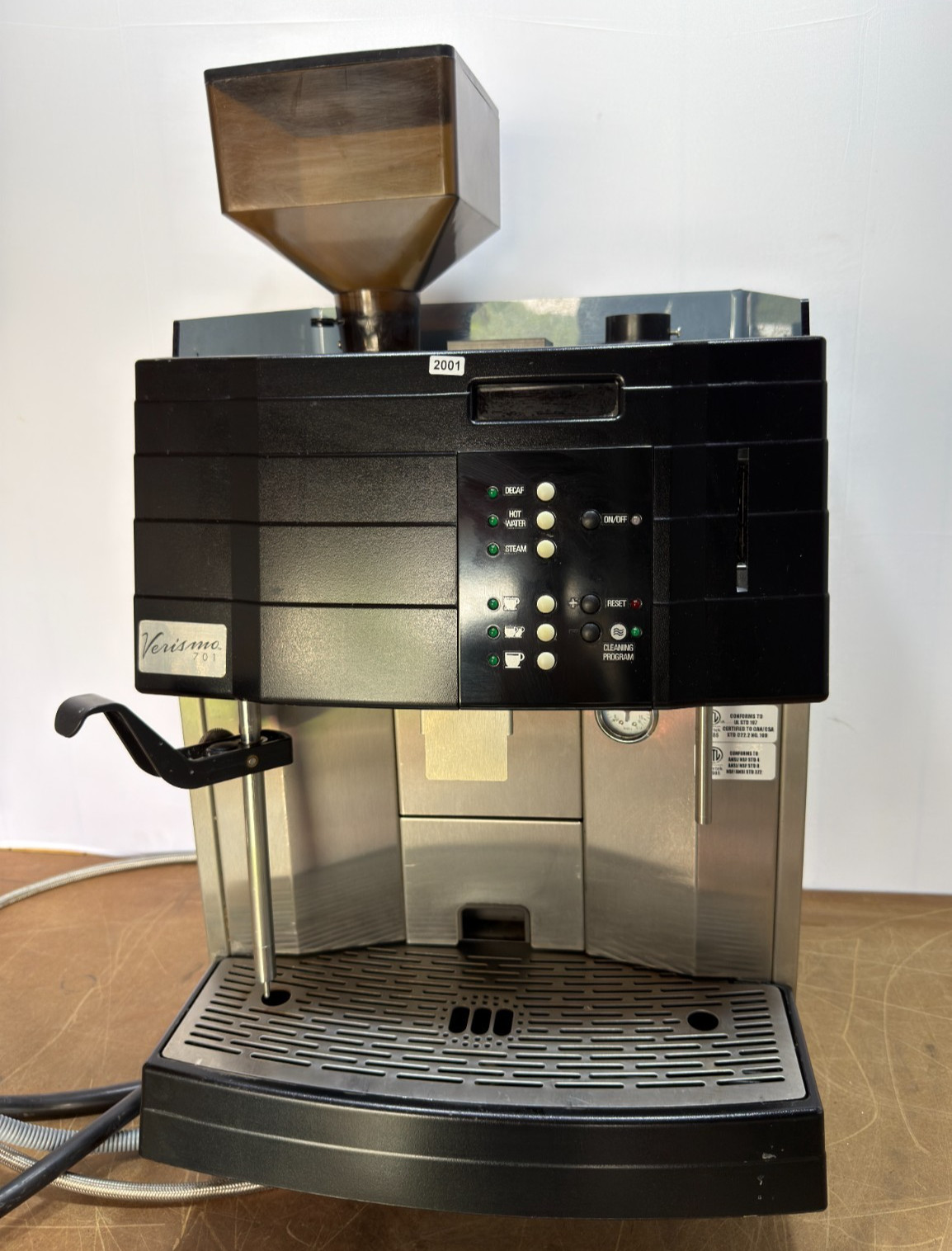 Schaerer Ambiente 15 Verismo 701 Automatic Espresso Machine Built-in Grinder