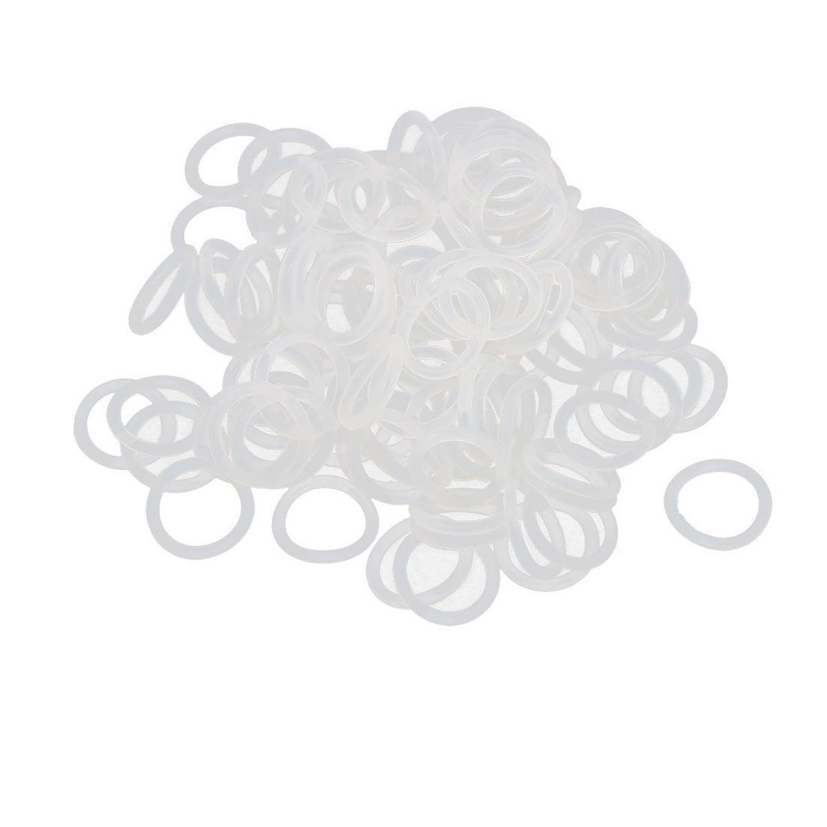 US Stock QTY 50 26mm OD 20mm ID 3mm Dia Food Grade Silicone Rubber Seal O-Ring