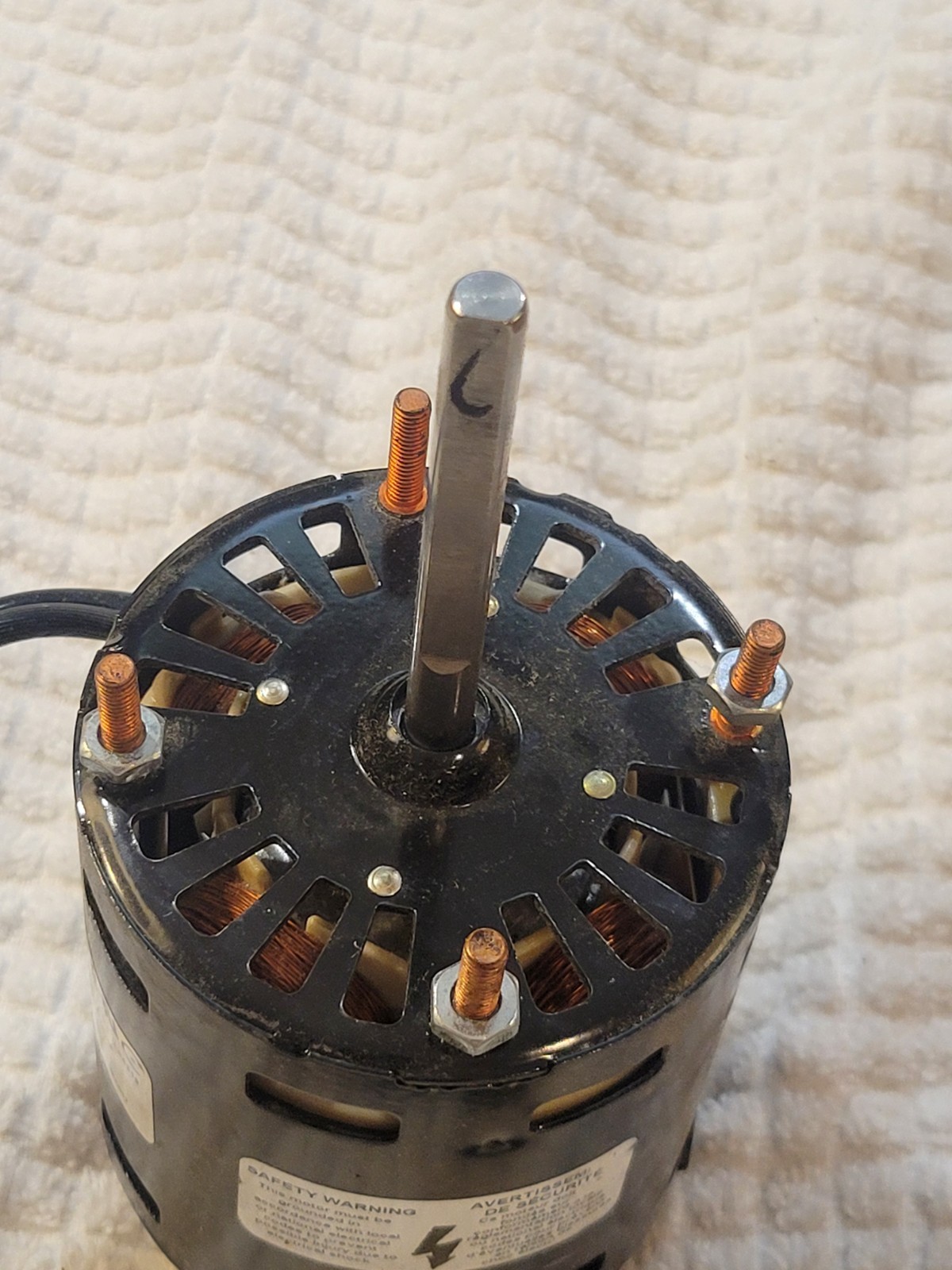 Fasco D1126 Motor New Open Box. S58-486 1/15HP 1550-1300RPM. Free Shipping