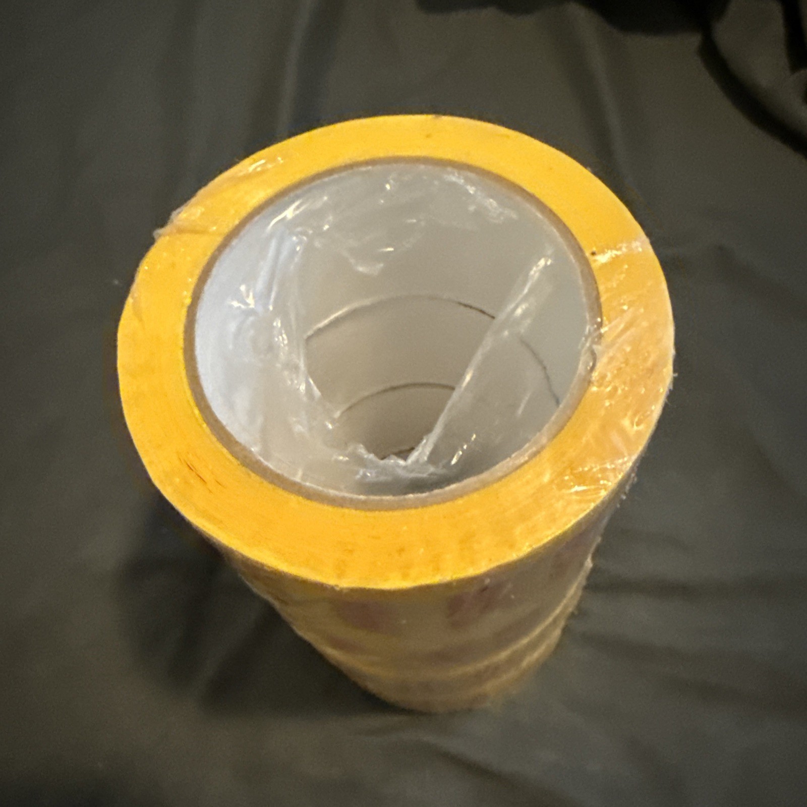 4 ROLLS OF OFFICIAL EBAY YELLOW BRANDED TAPE PACKING SHIPPING SUPPLIES