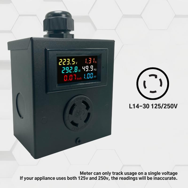 L14-30 Outlet Meter Box Installation Kit Assembly Required for Custom Applica…