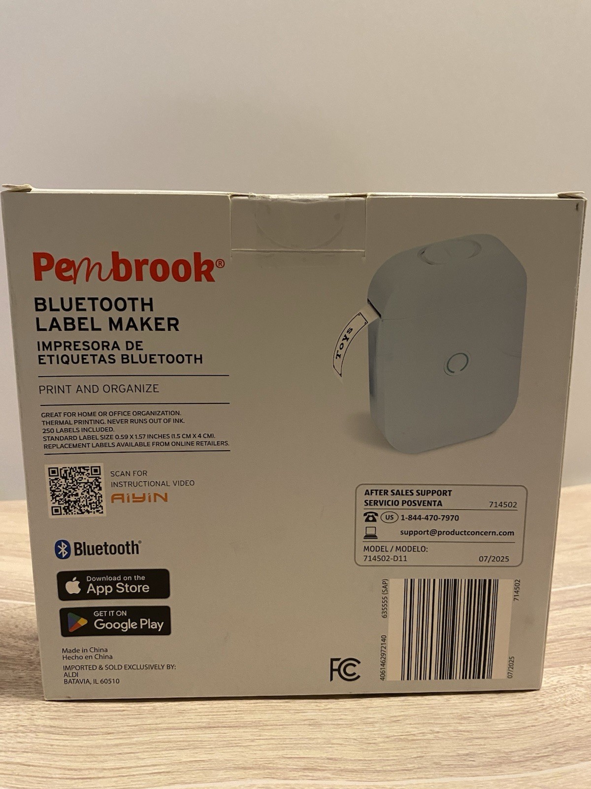 Pembrook Bluetooth Label Maker