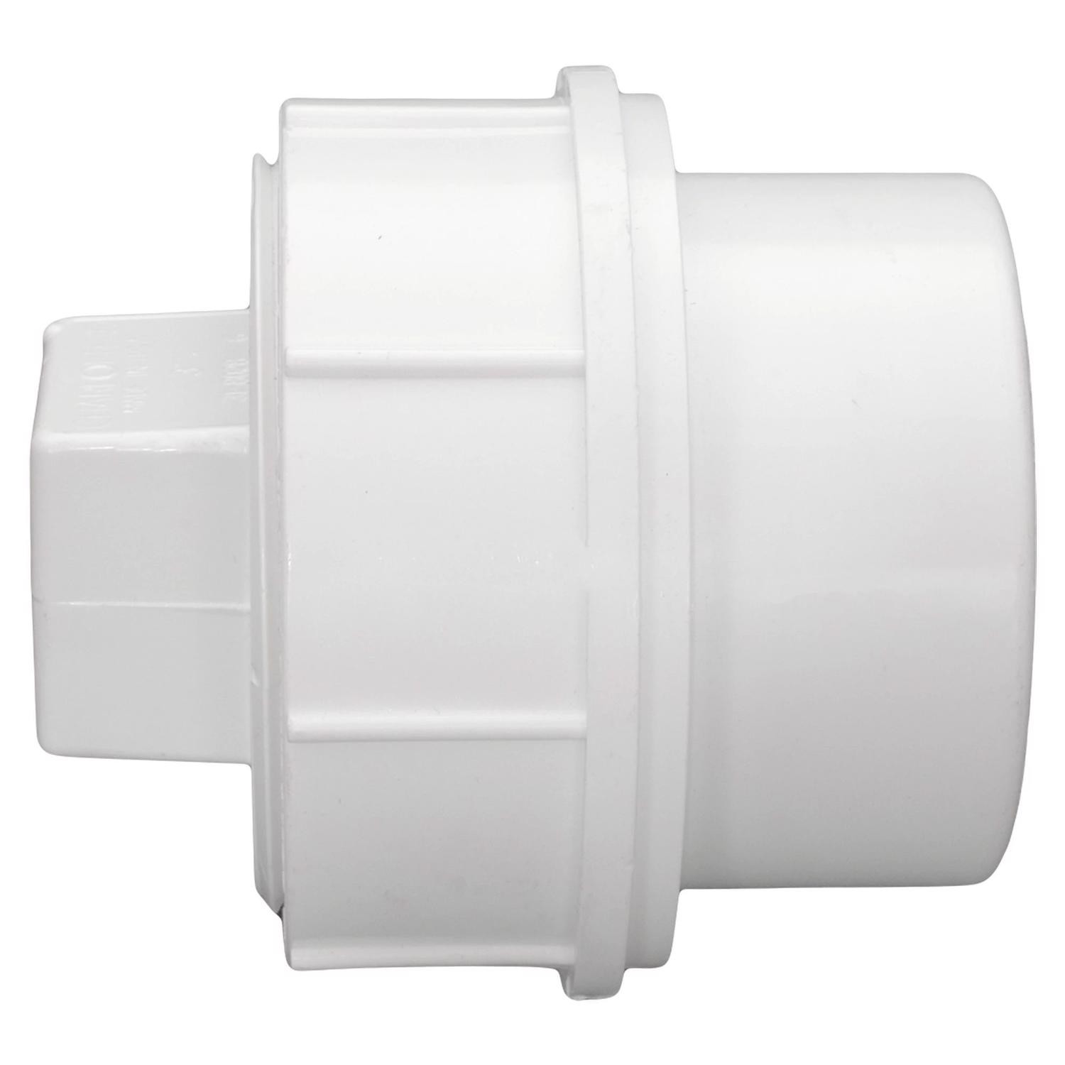 Charlotte Pipe PVC01105X0600 DWV Schedule 30 PVC Clean-Out Plug 3 Dia. in.