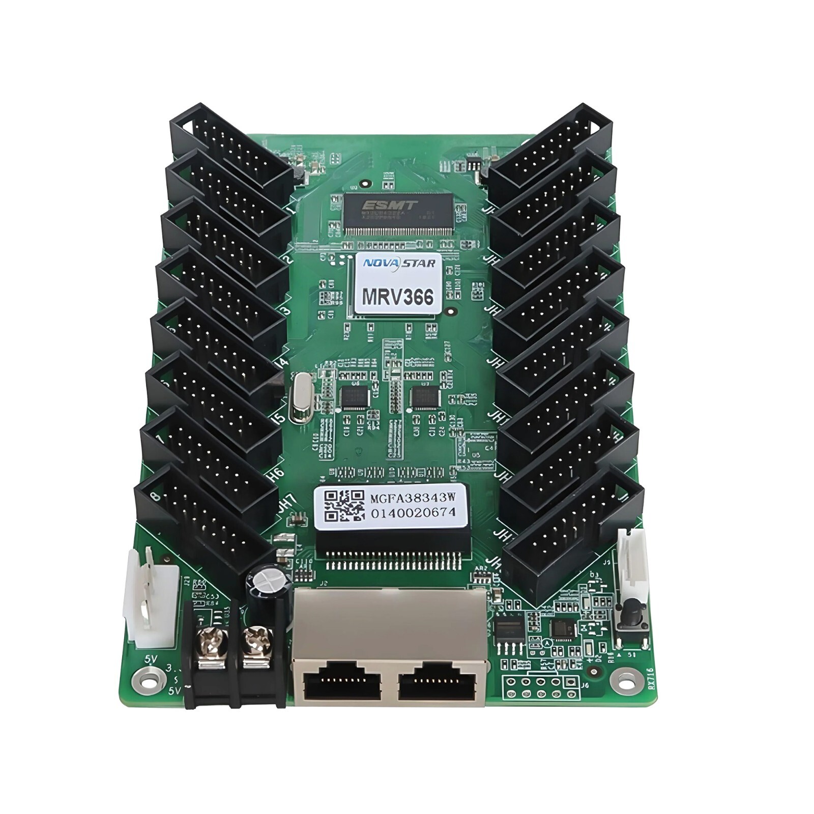 MRV366 Novastar receiving card with 16 ports