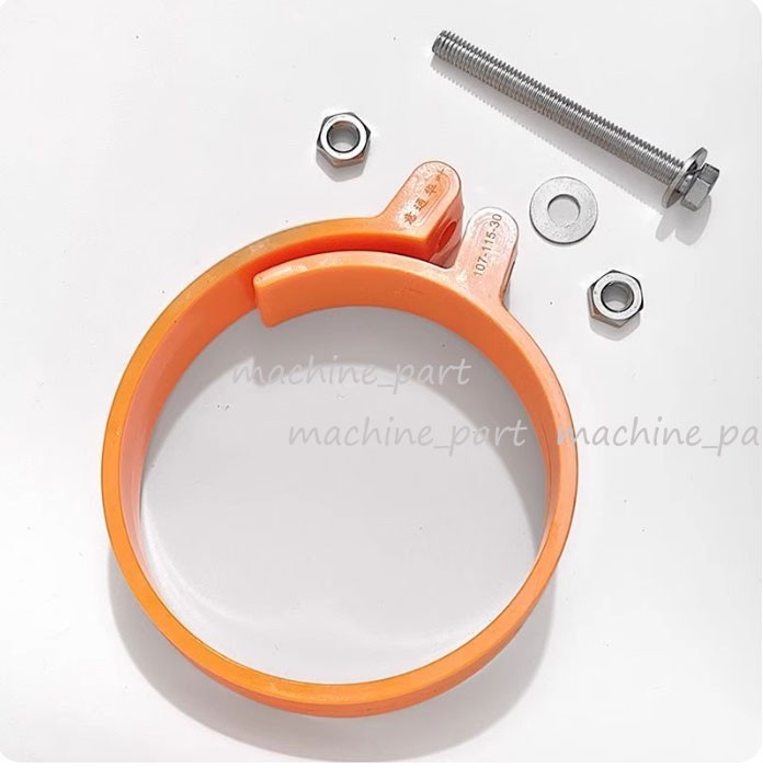 Excavator Rubber Dust Cover Clamp Ring Wear-resistant Bucket Pin Seal Dust Cover