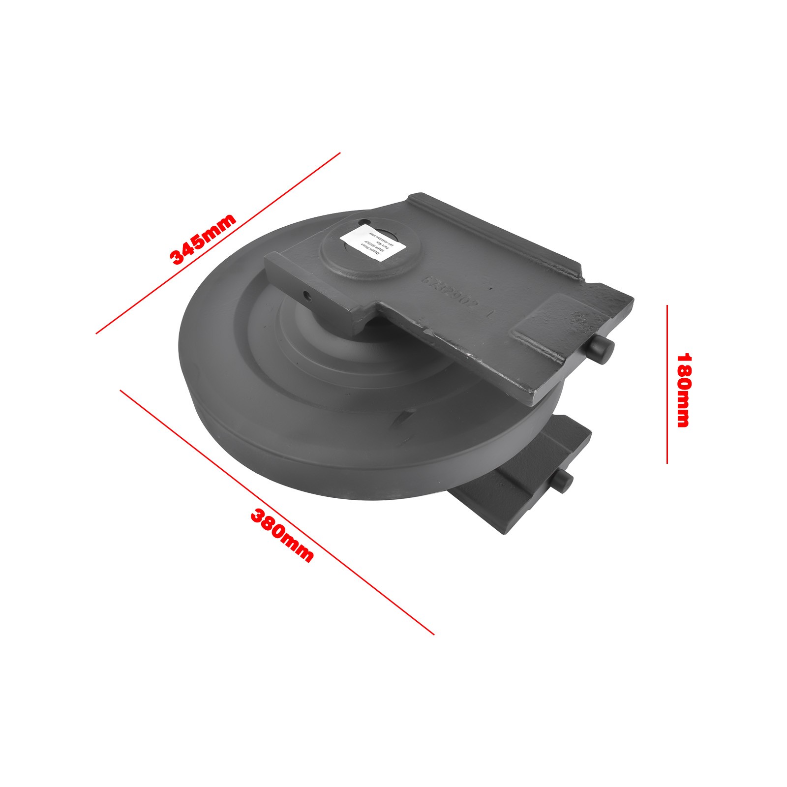 Front Idler/Roller 6732902 6693237 For Bobcat T140 T190 T200 T300 T650 T730 T770