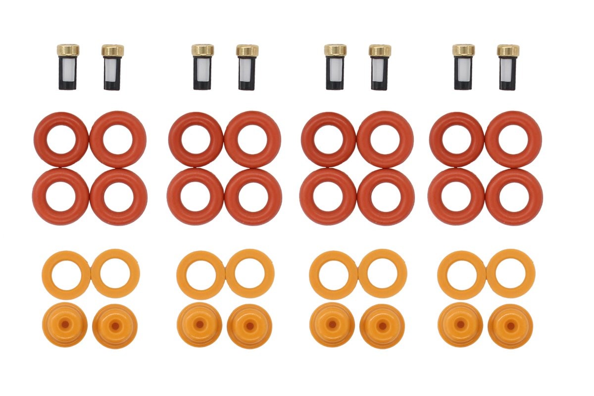Fuel Injector Seal Kit V8 5.4L 4.6L for Ford Lincoln Mercury – 8 O-Rings