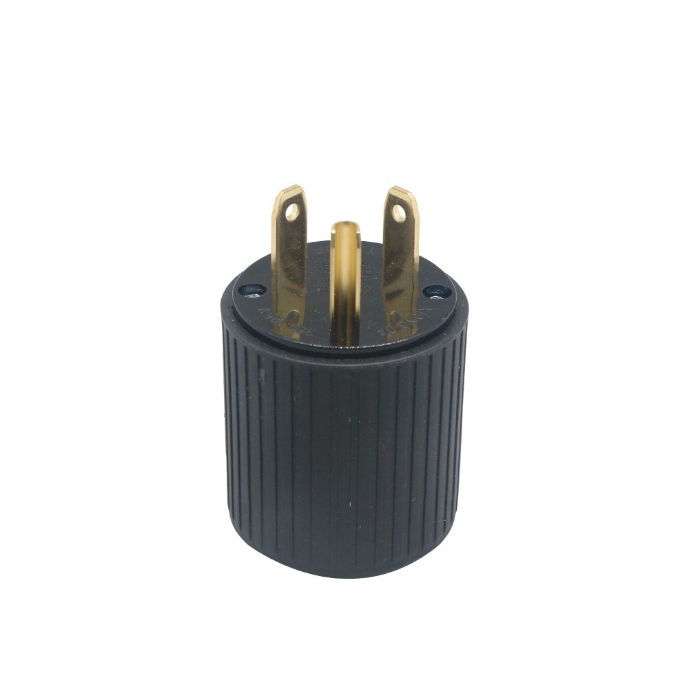 NEMA TT-30P 30A 125V RV Travel Trailer Power Plug 3-Prong Male Connector