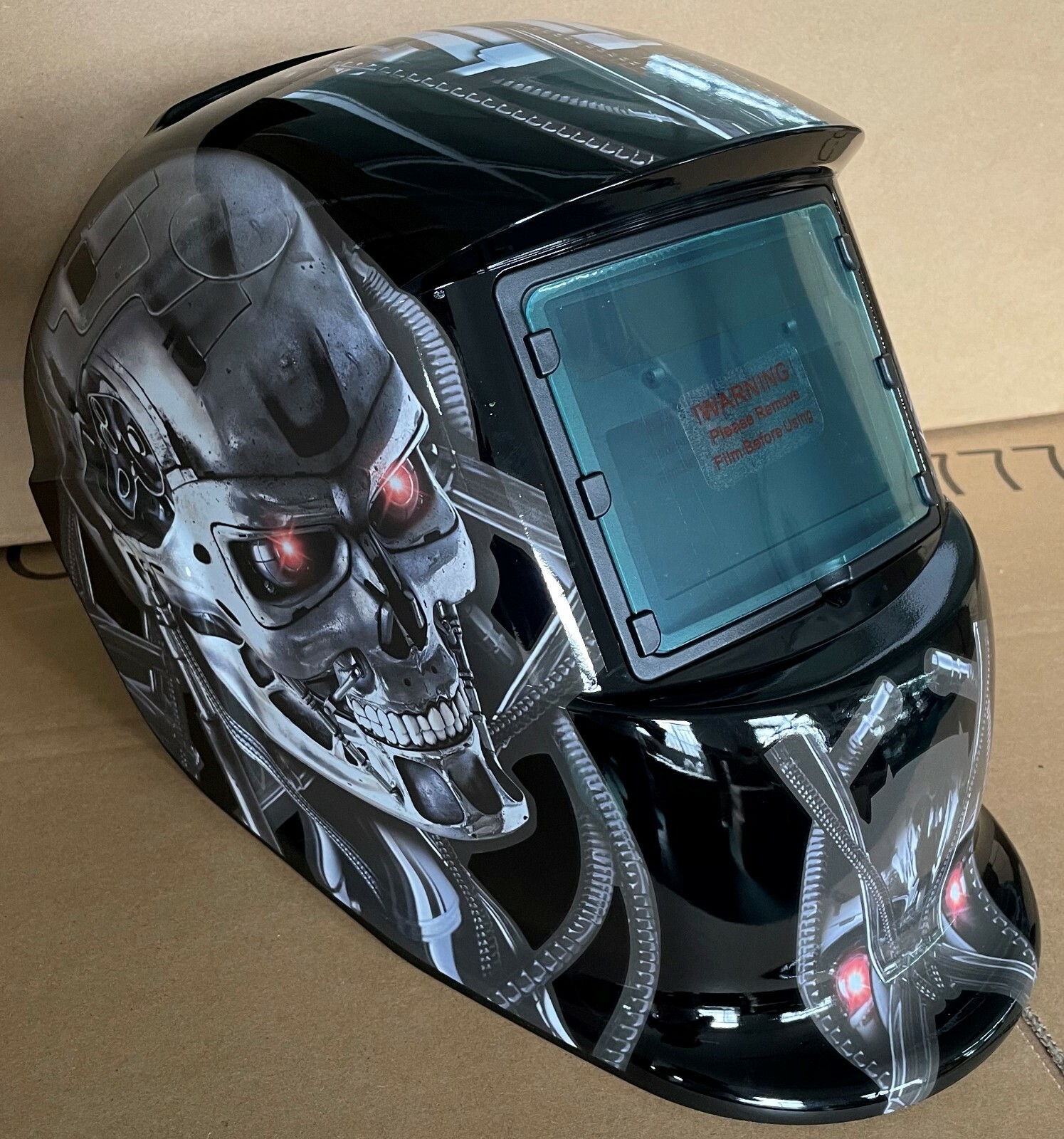 TMR Auto Darkening Welding Helmet grinding truecolor hood mask