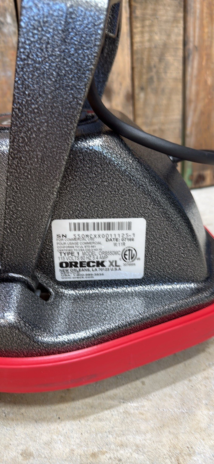 Oreck Commercial Orbiter Hard Floor Cleaner Machine, Multi-Purpose ORB550MC